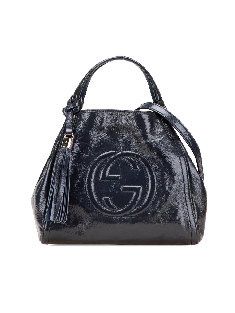 Gucci Soho Shoulder Bag Patent Medium #365875G76B